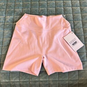CSB 4in pink scrunch shorts NWT
